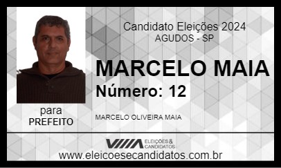 Candidato MARCELO MAIA 2024 - AGUDOS - Eleições