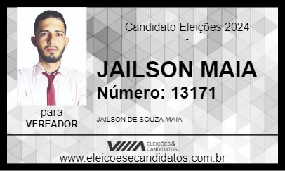 Candidato JAILSON MAIA 2024 - PRATÂNIA - Eleições