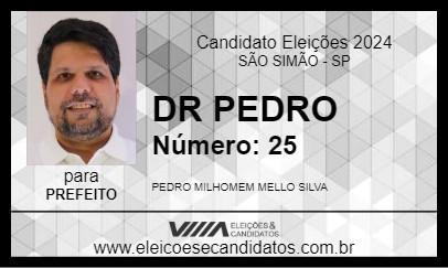 Candidato DR PEDRO 2024 - SÃO SIMÃO - Eleições