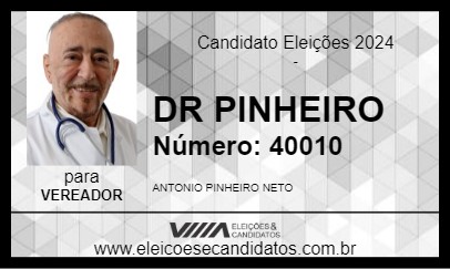 Candidato DR PINHEIRO 2024 - CARAPICUÍBA - Eleições