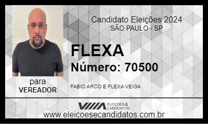 Candidato FLEXA 2024 - SÃO PAULO - Eleições