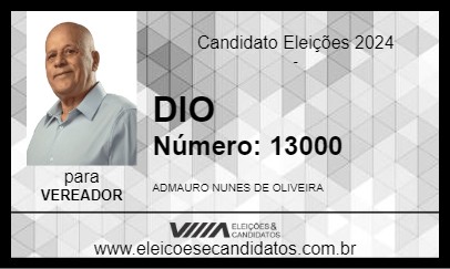 Candidato DIO 2024 - CAJAMAR - Eleições