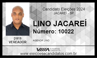 Candidato LINO JACAREÍ 2024 - JACAREÍ - Eleições