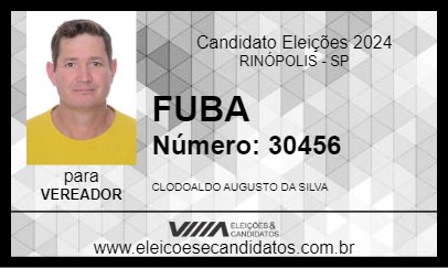 Candidato FUBA 2024 - RINÓPOLIS - Eleições