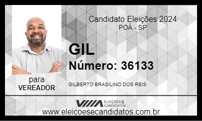 Candidato GIL 2024 - POÁ - Eleições