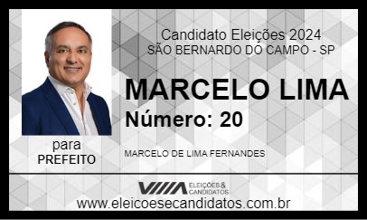 Candidato MARCELO LIMA 2024 - SÃO BERNARDO DO CAMPO - Eleições