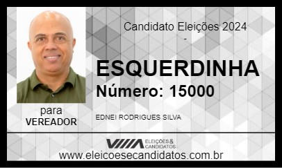 Candidato ESQUERDINHA 2024 - SANTO ANTÔNIO DE POSSE - Eleições