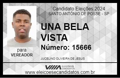 Candidato UNA BELA VISTA 2024 - SANTO ANTÔNIO DE POSSE - Eleições