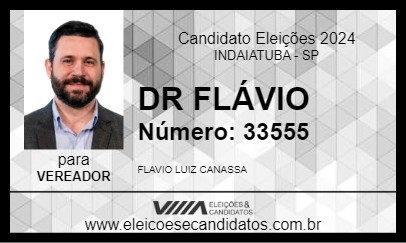 Candidato DR FLÁVIO 2024 - INDAIATUBA - Eleições