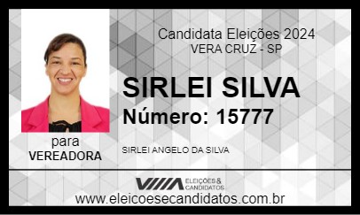 Candidato SIRLEI SILVA 2024 - VERA CRUZ - Eleições