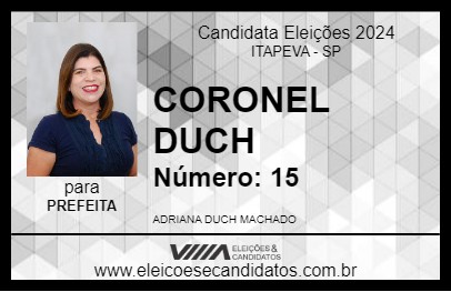 Candidato CORONEL DUCH 2024 - ITAPEVA - Eleições