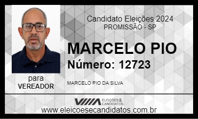 Candidato MARCELO PIO 2024 - PROMISSÃO - Eleições