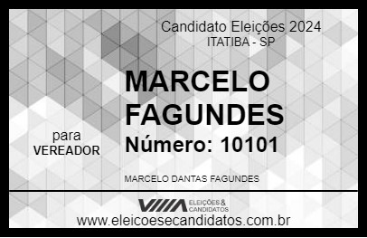 Candidato MARCELO FAGUNDES 2024 - ITATIBA - Eleições