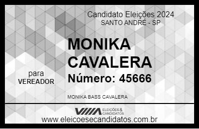 Candidato MONIKA CAVALERA 2024 - SANTO ANDRÉ - Eleições