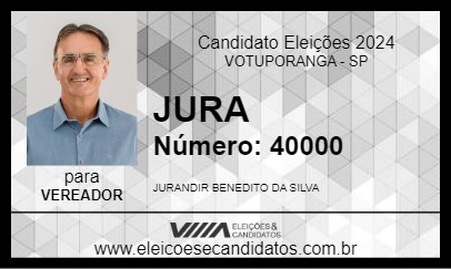 Candidato JURA 2024 - VOTUPORANGA - Eleições