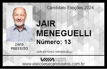 Candidato JAIR MENEGUELLI 2024 - SÃO CAETANO DO SUL - Eleições