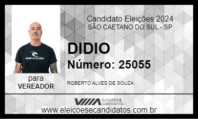 Candidato DIDIO 2024 - SÃO CAETANO DO SUL - Eleições