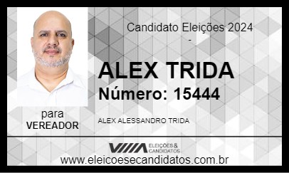 Candidato ALEX TRIDA 2024 - SERRA NEGRA - Eleições