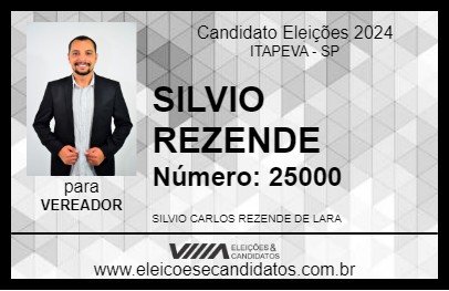 Candidato SILVIO REZENDE 2024 - ITAPEVA - Eleições