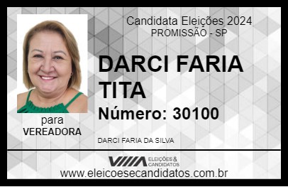 Candidato DARCI FARIA TITA 2024 - PROMISSÃO - Eleições