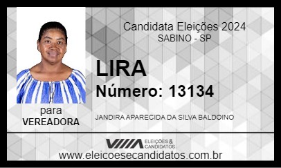 Candidato LIRA 2024 - SABINO - Eleições