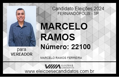 Candidato MARCELO RAMOS 2024 - FERNANDÓPOLIS - Eleições