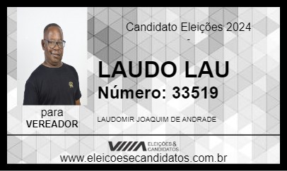 Candidato LAUDO LAU 2024 - SOROCABA - Eleições