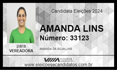 Candidato AMANDA LINS 2024 - SOROCABA - Eleições