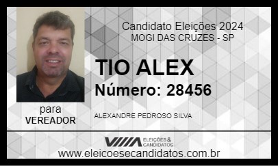 Candidato TIO ALEX 2024 - MOGI DAS CRUZES - Eleições