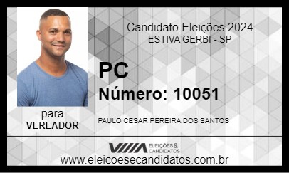 Candidato PC 2024 - ESTIVA GERBI - Eleições