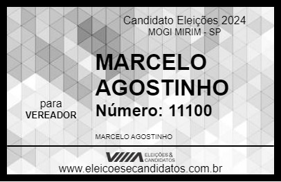 Candidato MARCELO AGOSTINHO(JORNALISTA) 2024 - MOGI MIRIM - Eleições