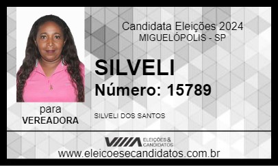 Candidato SILVELI 2024 - MIGUELÓPOLIS - Eleições