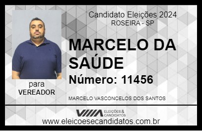 Candidato MARCELO DA SAÚDE 2024 - ROSEIRA - Eleições