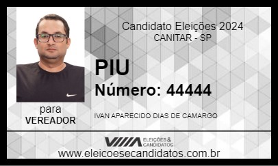 Candidato PIU 2024 - CANITAR - Eleições