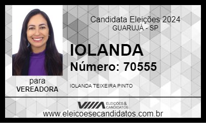 Candidato IOLANDA 2024 - GUARUJÁ - Eleições