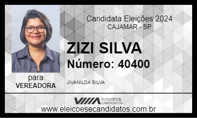 Candidato ZIZI SILVA 2024 - CAJAMAR - Eleições