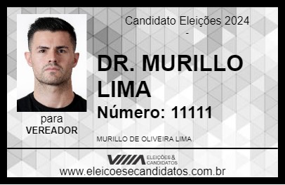 Candidato DR. MURILLO LIMA 2024 - SÃO PAULO - Eleições