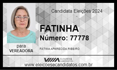 Candidato FATINHA 2024 - ITARARÉ - Eleições