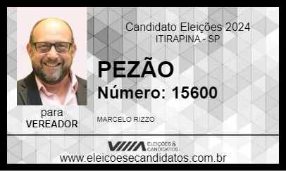 Candidato PEZÃO 2024 - ITIRAPINA - Eleições