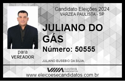 Candidato JULIANO DO GÁS 2024 - VÁRZEA PAULISTA - Eleições