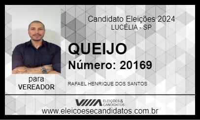 Candidato QUEIJO 2024 - LUCÉLIA - Eleições