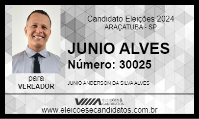 Candidato JUNIO ALVES 2024 - ARAÇATUBA - Eleições