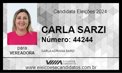 Candidato CARLA SARZI  2024 - LENÇÓIS PAULISTA - Eleições