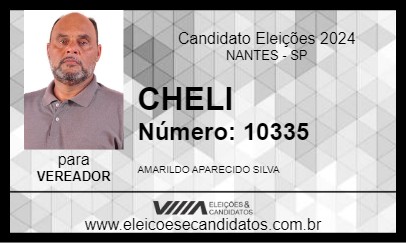 Candidato CHELI 2024 - NANTES - Eleições