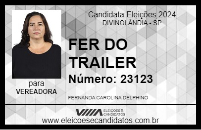 Candidato FER DO TRAILER 2024 - DIVINOLÂNDIA - Eleições