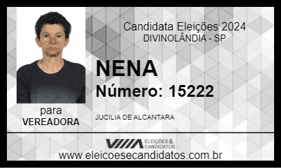 Candidato NENA 2024 - DIVINOLÂNDIA - Eleições