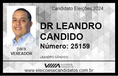 Candidato DR LEANDRO CANDIDO 2024 - ARAÇATUBA - Eleições