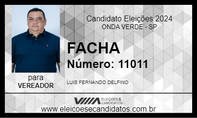 Candidato FACHA 2024 - ONDA VERDE - Eleições