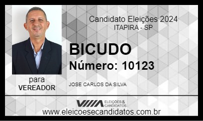 Candidato BICUDO 2024 - ITAPIRA - Eleições