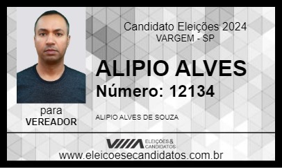 Candidato ALIPIO ALVES 2024 - VARGEM - Eleições